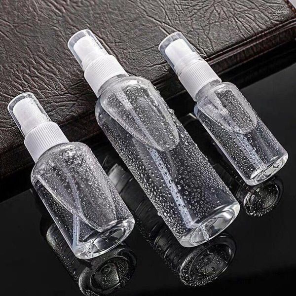 Aufbewahrungsflaschen 30 ml/50 ml/100 ml Kunststoff Transparent Nachfüllbare Flasche Clamshell Hautpflege Werkzeug Reise Tragbare Drop