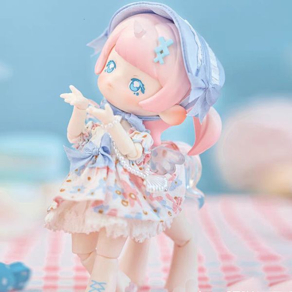 Слепая коробка Пенни коробка сказочная чайная вечеринка Blind Box obtisu11 1/12bjd фигура Lolita Girl Model Colds Fireвин Таинственные коробки Toys 230712