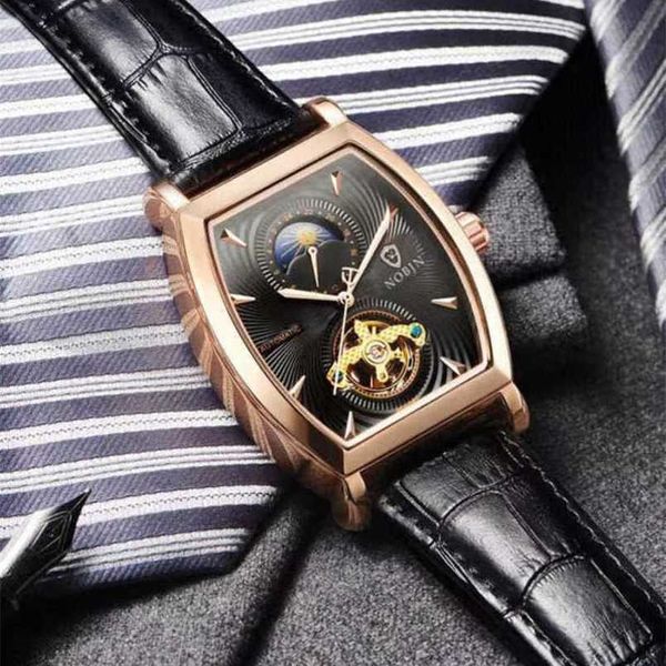 Relógios de pulso de marca para homens e mulheres estilo antigo Live Casks Sport Watche Men's the Tourbillon Stars Joker Mechanical Man BusinessH03FZKQN