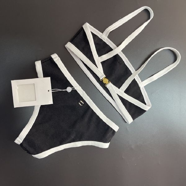 Badeanzug wowen Luxus-Badeanzug für Damen, klassisch, einteiliger Badeanzug mit Buchstabendruck, bezaubernder Bikini für den Strand, Damen-Designer-Badeanzug, modischer Badebekleidungs-Bikini, Größe S-XL