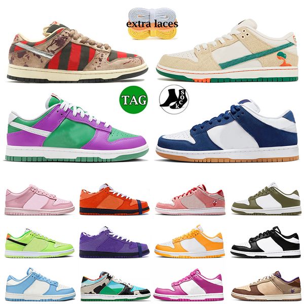 scarpe basse firmate panda rosa grosso uomo donna bianco nero UNC grigio nebbia squadra verde Siracusa GAI oliva OG scarpe da ginnastica da uomo sneakers da esterno casual da passeggio jogging