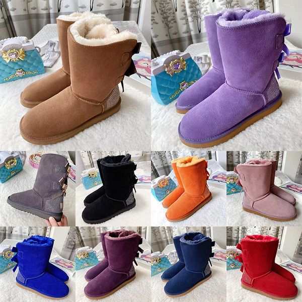 sapatos austrália crianças botas clássicas uggi meninas sapato designer bota bebê criança juventude criança primeiros caminhantes 2022 inverno menino menina crianças wg o4cc #