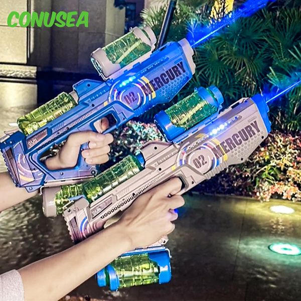 Gun Toys Electric Water Gun Amusement Автоматическое автоматическое непрерывное стрельба из пистолета Spyra Watergun Большой мощности Guns Water Play Toys Boys 230711