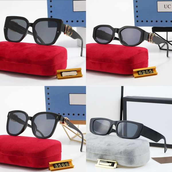 Designer-Sonnenbrillen für Damen, Sonnenbrillen, Luxus-Brillen, klassische Sonnenbrillen, Outdoor-Strand-Mix-Farben, optional mit Box