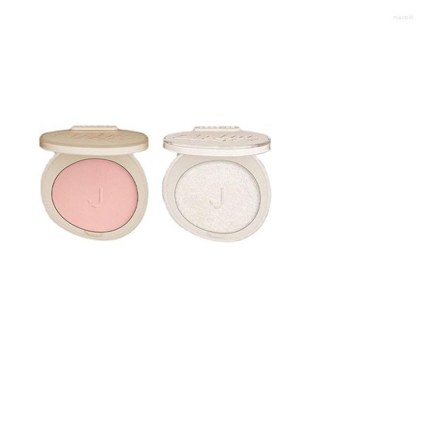 Party Favor Powder Blush 3d Highlight Matte Nude Makeup Powdered Milk 205 Female