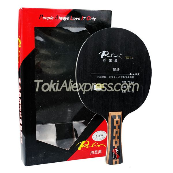 Racchette da ping pong Original Palio TNT-1 Racchetta da ping pong 72 Carbon TNT 1 TNT1 Ping Pong Bat Paddle 230712