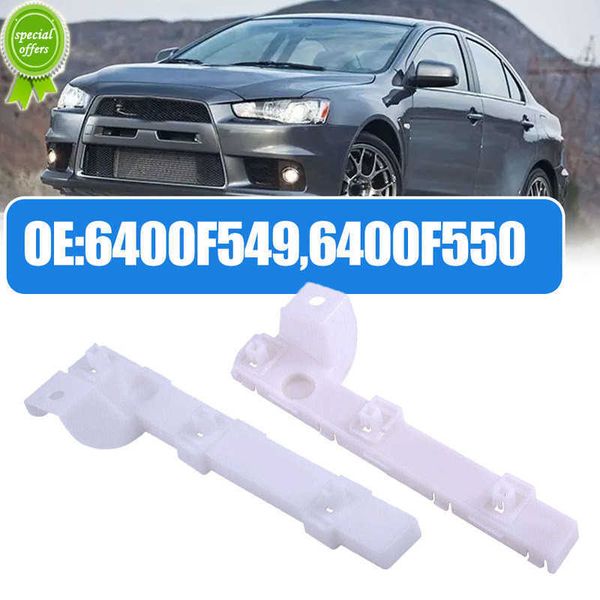 Araba Ön Sol Sağ Tampon Braketi Otomatik Tampon Grille Braket Beyaz Araç Aksesuarları Mitsubishi Lancer için EVO 2008-2017 hariç