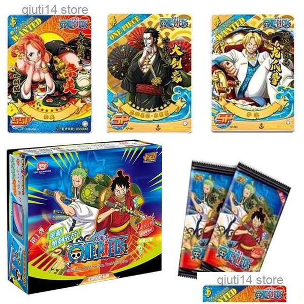 Giochi di carte One Piece Marine King First Figure Rare Move Three S Collection T230629 Drop Delivery Giocattoli Regali Puzzle Dhpem