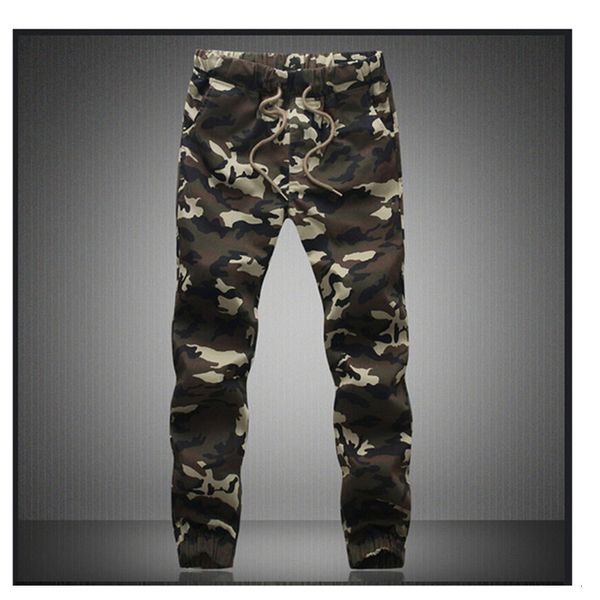 Calça Masculina M 5X Masculina Jogger Autumn Pencil Harem Masculina Camuflagem Militar Solta Calça Cargo Confortável Camo Joggers 230711