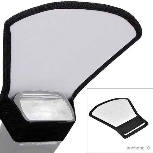 Diffusori flash Diffusore flash universale per fotocamera Softbox Riflettore bianco argento per Canon per fotocamera reflex Nikon Accessorio per studio fotografico R230712