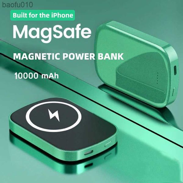 10000 мАч Magsafe Magnet Беспроводной зарядки банк 20 Вт.
