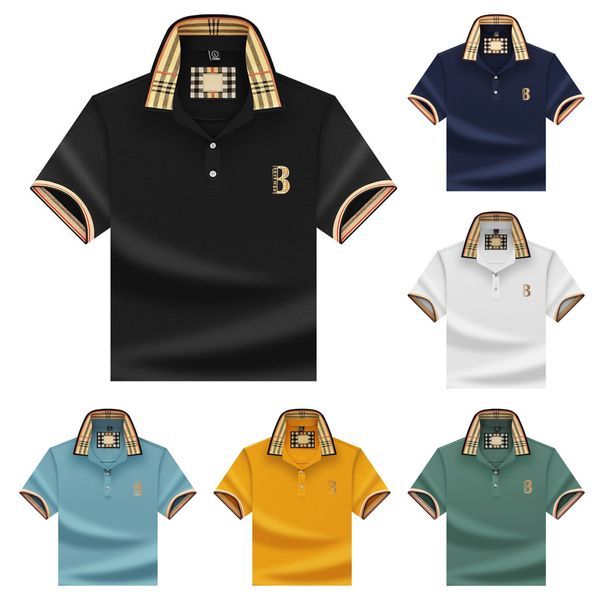 2023 Polo di lusso da uomo di design T-shirt Polo da uomo di moda da uomo T-shirt ricamata T-shirt da uomo High Street Trend Top T-shirt M / L / XL / 2XL / 3XL4XL