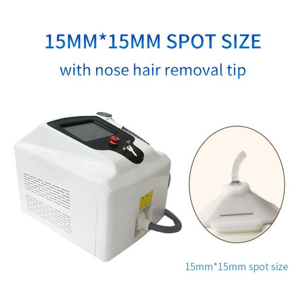 Hot Titanium Micro Channel Diode Lazer 808nm Dispositivo per la depilazione 3 lunghezza d'onda 755 808 1064nm Hair Remove Machine Nd-yag Hair Remover 808