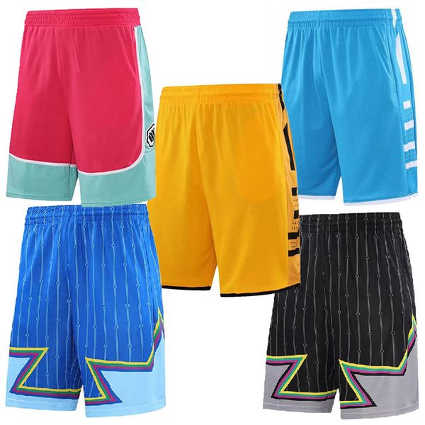 Shorts masculinos de profissão Shorts de basquete masculinos para competição de basquete universitário de alta qualidade com bolso personalizado 230712