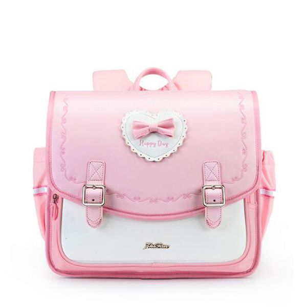 Borse da scuola Zaino da bambina Zaino in pelle impermeabile Zaino da scuola per bambini Zaino da scuola ortodontico per bambini Mochila Escolar 230713