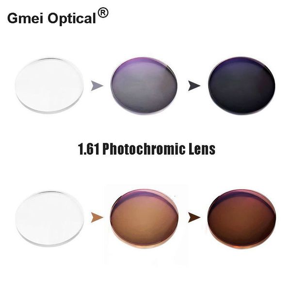 Sonnenbrille 161 Pochromic Single Vision optische Brillengläser mit schneller Farbwechselleistung 230712