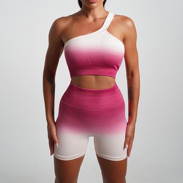 Kadınların Trailtsits Kadın Spor Salonu Sporları Yoga Setleri Fitness Egzersiz Şortları Spor Giyim Kalçaları Yukarı Sutyen Giyim Aktif Giysiler