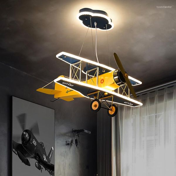 Lampade a sospensione Lampadario a Led Art Light Room Decor Modern Kids Boy Camera da letto Decorativa Soffitto da pranzo Interni interni