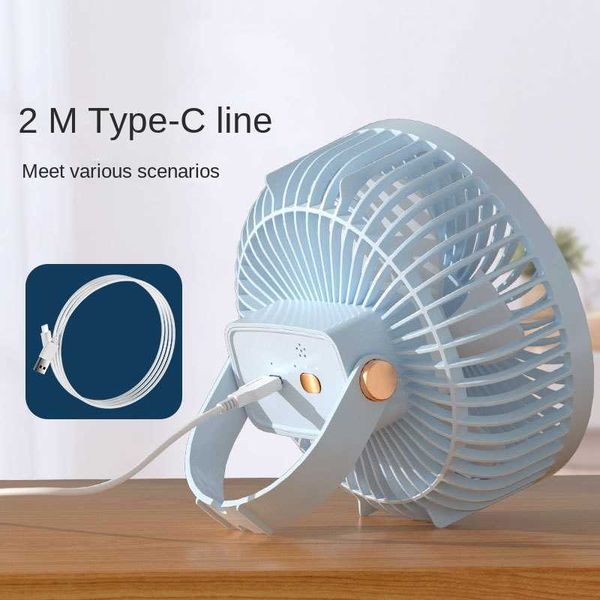 Ventilatori elettrici Mini ventilatore da soffitto telecomandato USB Portatile multifunzionale Luce notturna esterna Ventilatore da parete Dormitorio Ventilatori da scrivania ricaricabili