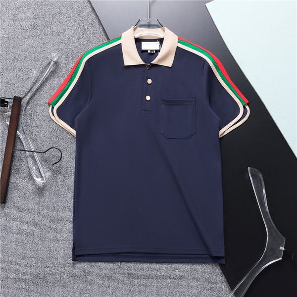 Designer-Hemd, Golf-Polos für Herren, Sommer-Polos, Designer-Neuheit, Luxus-T-Shirts für Damen, Urlaub, kurze Ärmel, modisch, lässig, Monogramm-Druck, Gitter-Top, Größe M, L, XL, XXL, XXL