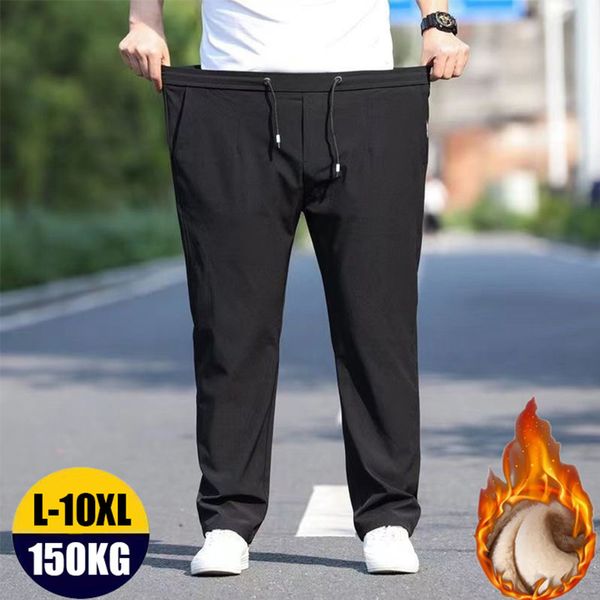 Pantaloni da uomo Oversize Pantaloni da uomo da uomo Inverno Uomo Casual Abito formale Abiti sartoriali Abbigliamento sociale Pantaloni eleganti da uomo classici da lavoro 230712