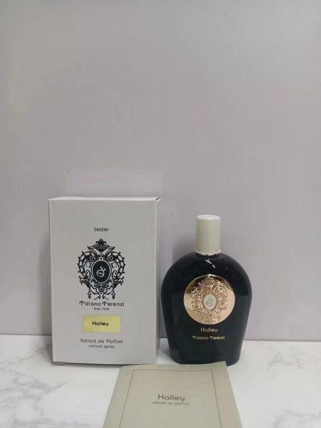 Tiziana Terenzi Perfume Fragrância Velorum Tuttle Halley 100ml Extrait de Parfum Homens Mulheres Spray de Longa Duração Floral Notas de Frutas Clássico Tester Perfumes