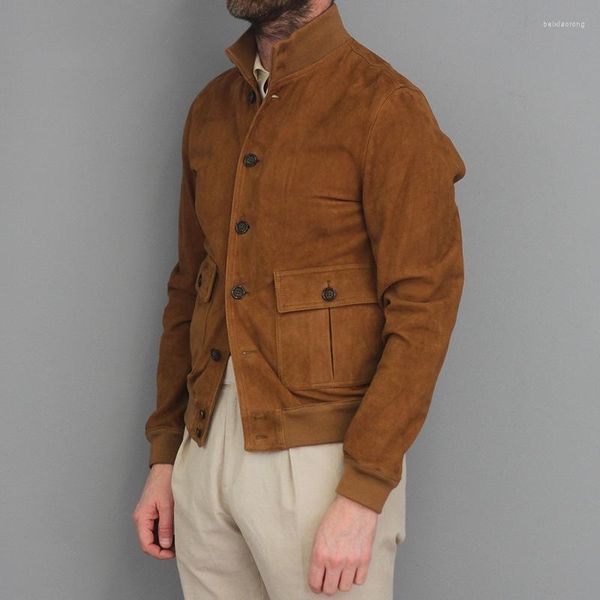 Erkek Ceket Ceket 2023 İlkbahar ve Sonbahar yakası kentsel gençlik moda gündelik büyük boy ceket