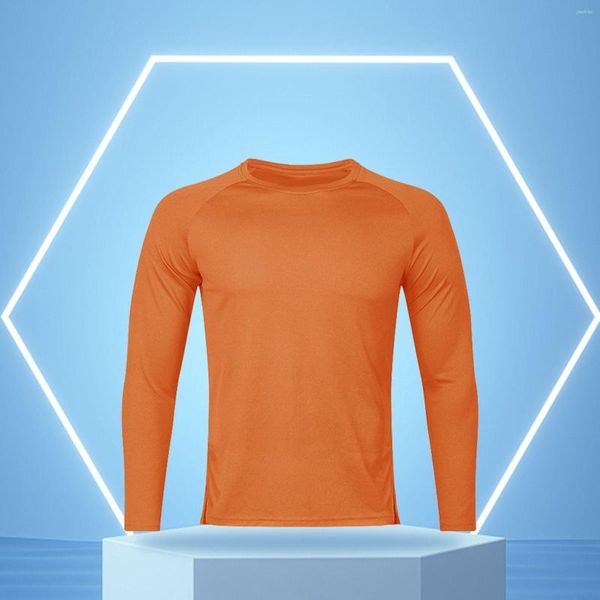 Modeladores corporais masculinos camisas de banho de manga comprida Rashguard UPF 50 Sun Shirt Cuecas masculinas de seda Compressão para treino abdominal