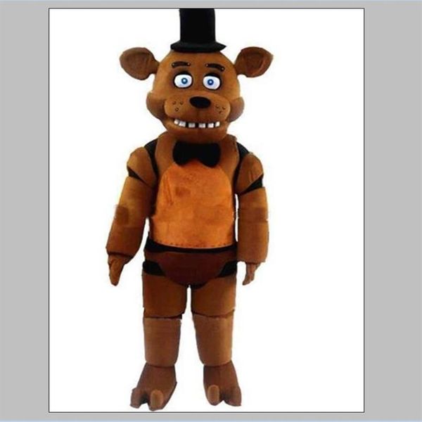 2020 direto da fábrica Five Nights at Freddy's FNAF Freddy Fazbear Mascot Costume Cartoon Mascot Custom177W