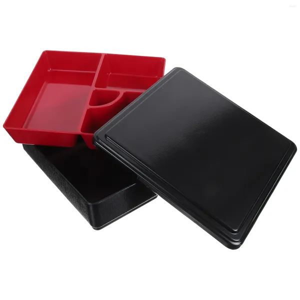 Conjuntos de louça Sashimi Sushi Box Bento Portátil Isolado Almoço Adultos Japonês Estilo Coreano Abs