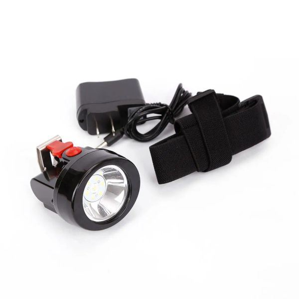 LED Mining Cap light 18650 Batteria ricaricabile Scrypt Miner Faro film Campeggio Caccia Sicurezza Minatore Lampada