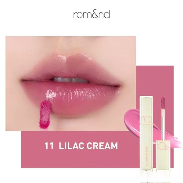 Bálsamo para os lábios Romand Dewy Full Water Tint 13 Cores Watery Glow Dewy Sheen Lip Glaze Batom Líquido Batom Silky Smooth Makeup Women Beauty 230712