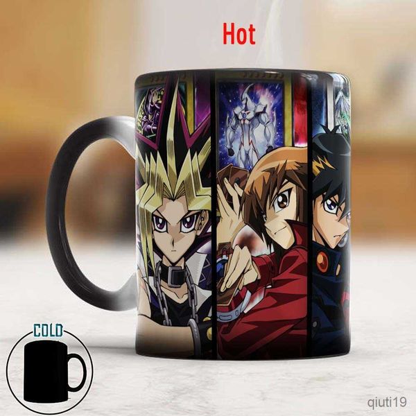 Tassen Anime Farbwechselbecher 11oz Keramik Cartoon Kaffee Milch Tasse Geschenke für Kinder Weihnachtsgeschenk Tasse R230713