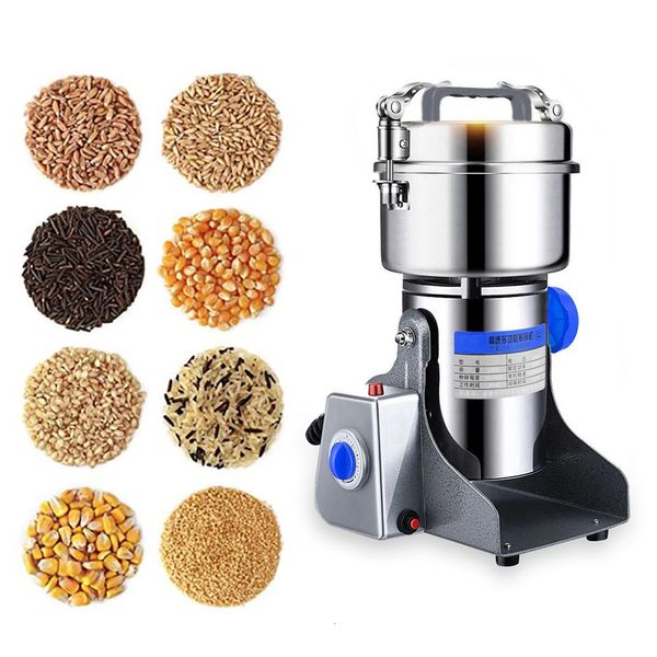 Ручные кофейные шлифовальные средства 800 г зерна специи Hebals Chereals Drie Food Grinder Electry Grain Mill Beans Crowem