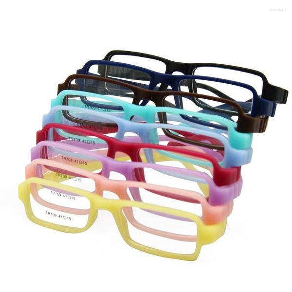 Armações de óculos de sol pacote com 3 óculos de bebê dobrável tamanho 41 mm sem parafuso com alça inquebrável óculos ópticos para crianças armação de óculos para crianças