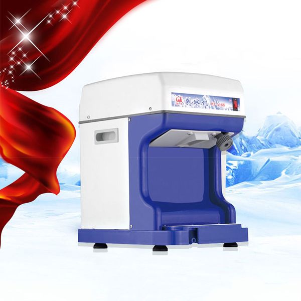 LINBOSS Elektrische Eiszerkleinerungsmaschine, Shaver Icee Schneekegelmaschine, Edelstahlklinge, elektrischer Eisrasierer