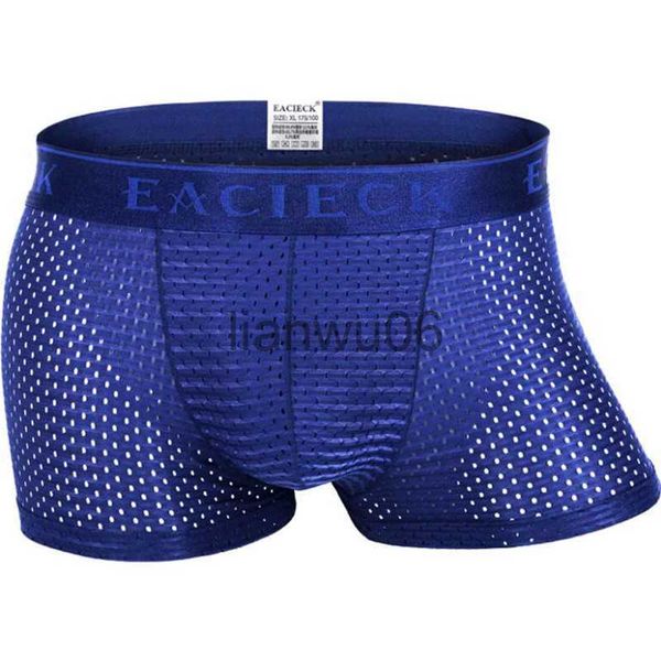 Underpants Bamboo Underwear Men Men Boxer Shorts дышащие сетки сексуальные мужские боксеры прозрачные мужские трусы брендские шорты с рыбки беспрепятственно J0713