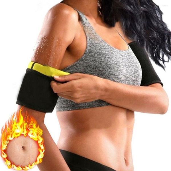Knieschützer 1 Paar Armtrimmer für Frauen Neopren Schwitzgürtel Wraps Fatburner Shaper Ärmel Sport Workout Gewichtsverlust