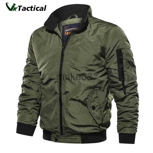 Jaquetas masculinas do exército da força aérea Fly Pilot Jacket militar Airborne Flight Tactical Bomber Jacket masculino inverno quente aviador motocicleta casaco tamanho 5XL J230713