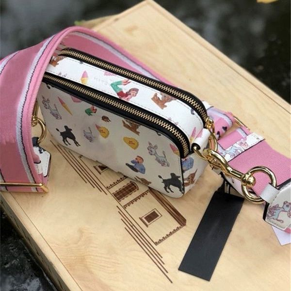 Tasarımcı Kamera Çanta Çantalar Kız Küçük Beyaz Crossbody Bag Sırt Çantası Messenger Çantalar Leydi Flep Chain Omuz Lüks Çanta Tote Çanta Kutusu Toz Çanta ile