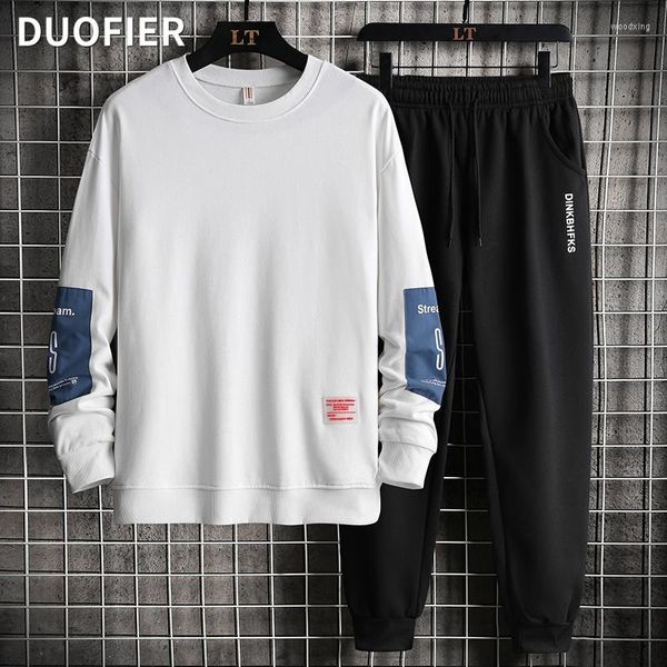 Мужские спортивные костюмы Мужские повседневные спортивные костюмы Harajuku Jogging Homme Sport Clothing 2023 Модная мужская наборная одежда наряд одежды Chandals Hombre