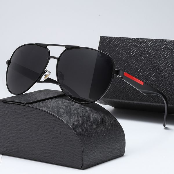 Верхние овальные солнцезащитные очки для мужчин дизайнерские летние оттенки