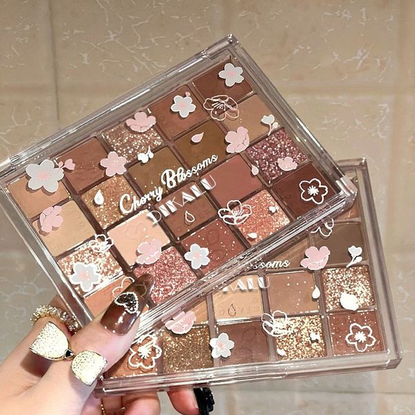 Ombretto LE 10 colori Glitter Cream Gliter per trucco impermeabile Palette per ombretti Donne Occhi lucidi Strumenti cosmetici 230712