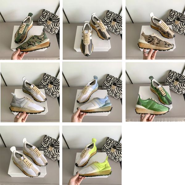 Scarpe da corsa scarpe firmate da donna Tessuto in cotone traspirante colori assortiti sneaker da esterno 2023 scarpa da strada estiva piatta da donna nero bianco Stampa leopardata