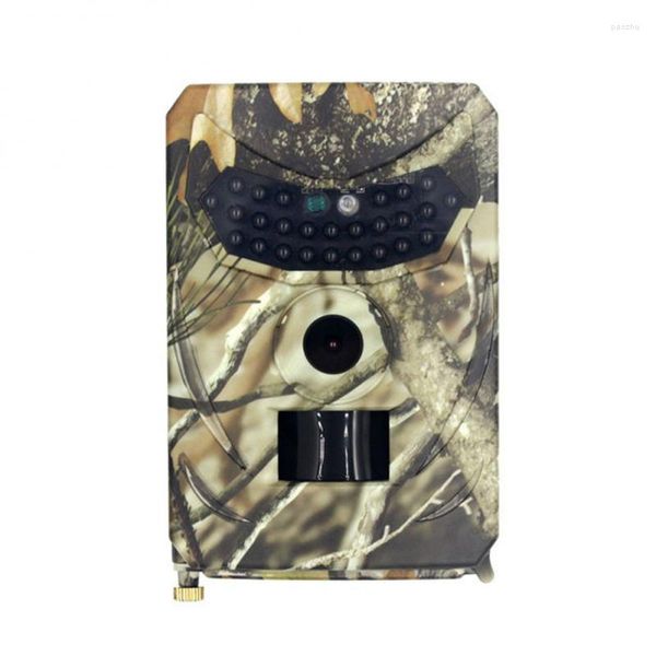 Filmadoras Imager Câmeras de Vídeo 12mp Trail Vigilância Térmica Visão Noturna Po Trap Para Caça Scouting Jogo Pr100 Wildcamera Ao Ar Livre