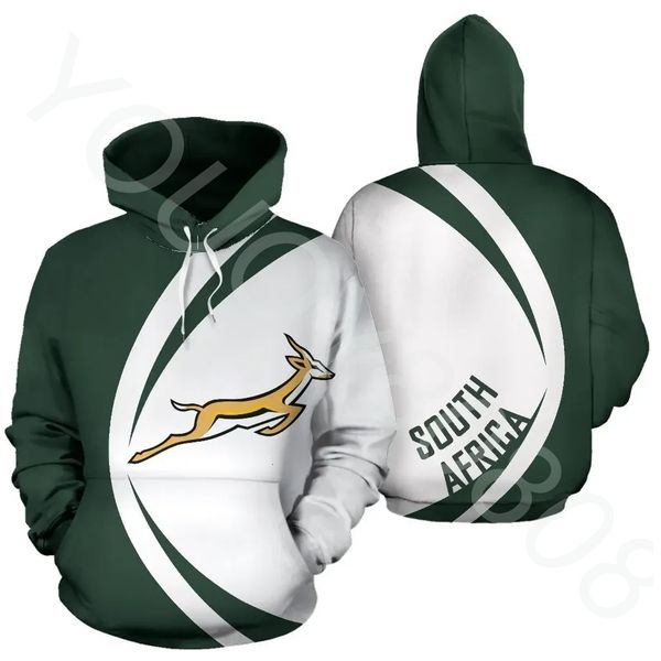 Herren Hoodies Sweatshirts Afrikanische Kleidung South Springbok Pullover Runder Stil Herren Casual Street Hoodie Pullover 230711