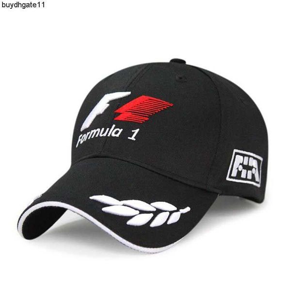 2023 Moda Bola Cap Esportes Ao Ar Livre F1 Racing Mens Boné De Beisebol Carta Impressão Bordado Beisebol Long Visor Brim Shade Snapback Sun Hat LPM1