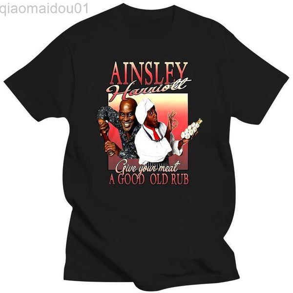 Erkek Tişörtler Diy Erkekler Ainsley Harriott T Shirt L230713