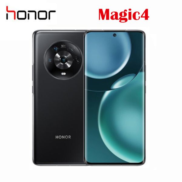 Huawei Honor Magic 4 5G Смартфон 6,81 дюйма 120 Гц изогнутый экран Snapdragon 8 Gen 1 Octa Core 50MP Triple Camera 66w Supergare