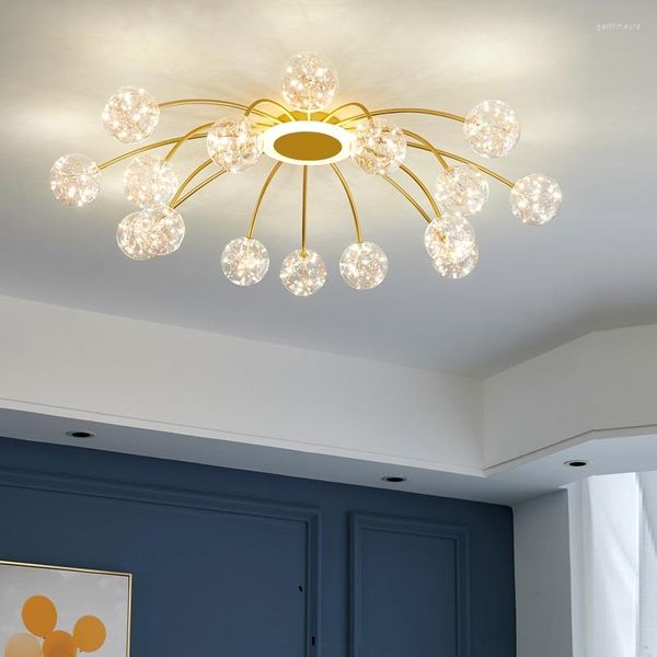 Kronleuchter Moderne LED Kronleuchter Beleuchtung Sky Star Einfache Wohnzimmer Licht Luxus Schlafzimmer Esszimmer Lampe